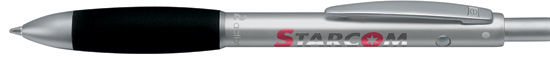 2790 2-Action-Pen серебрист. с мягк. манжетой, Серебро