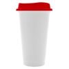 Стакан с крышкой Color Cap White, белый