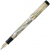 Ручка перьевая Parker Duofold F186 Internatinal Pearl & Black (S0767480) (M)