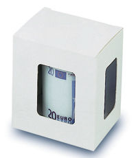 P1B одноместная упаковка, белая, с окном