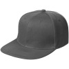 Бейсболка Snapback с прямым козырьком, черная